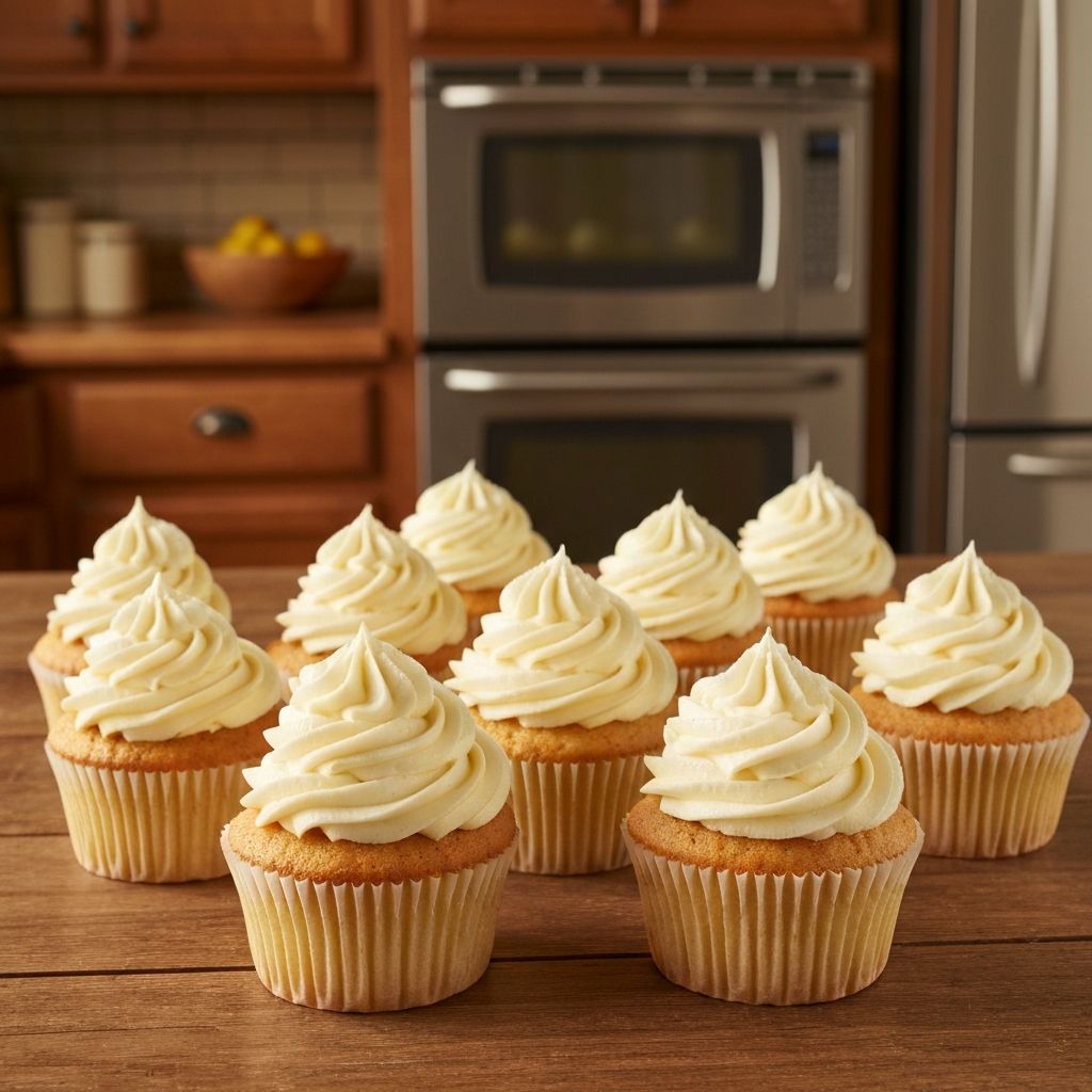 바닐라 컵케이크